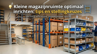 Kleine magazijnruimte optimaal inrichten: tips en stellingkeuzes ????????