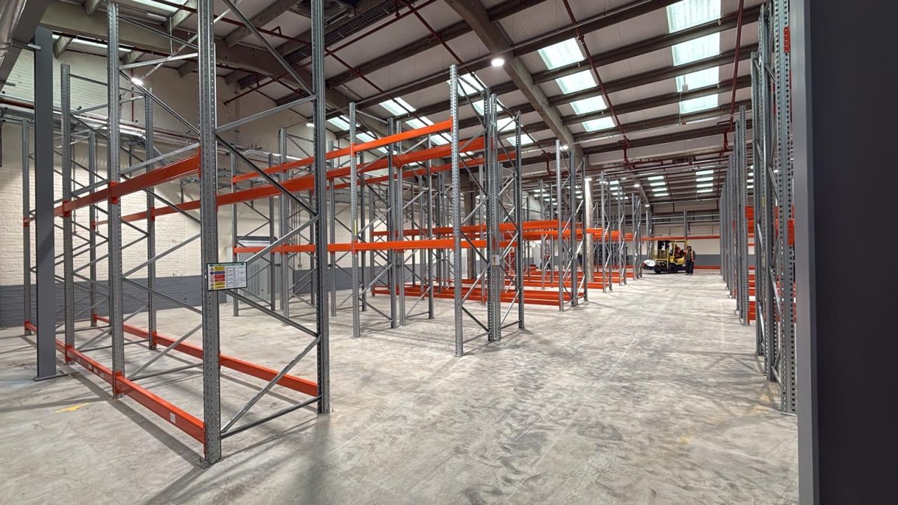 AR Racking project Europ&ecirc; &mdash; distributiecentrum
