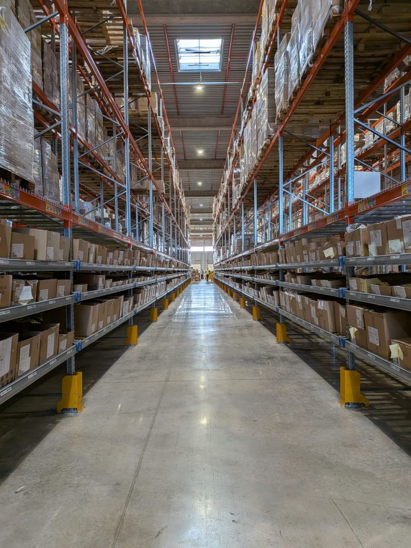 AR Racking hoog magazijn &mdash; palletstellingen overzicht