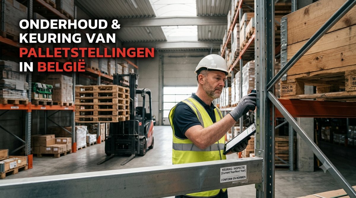 Keuring van palletstellingen in België – EN 15512 norm