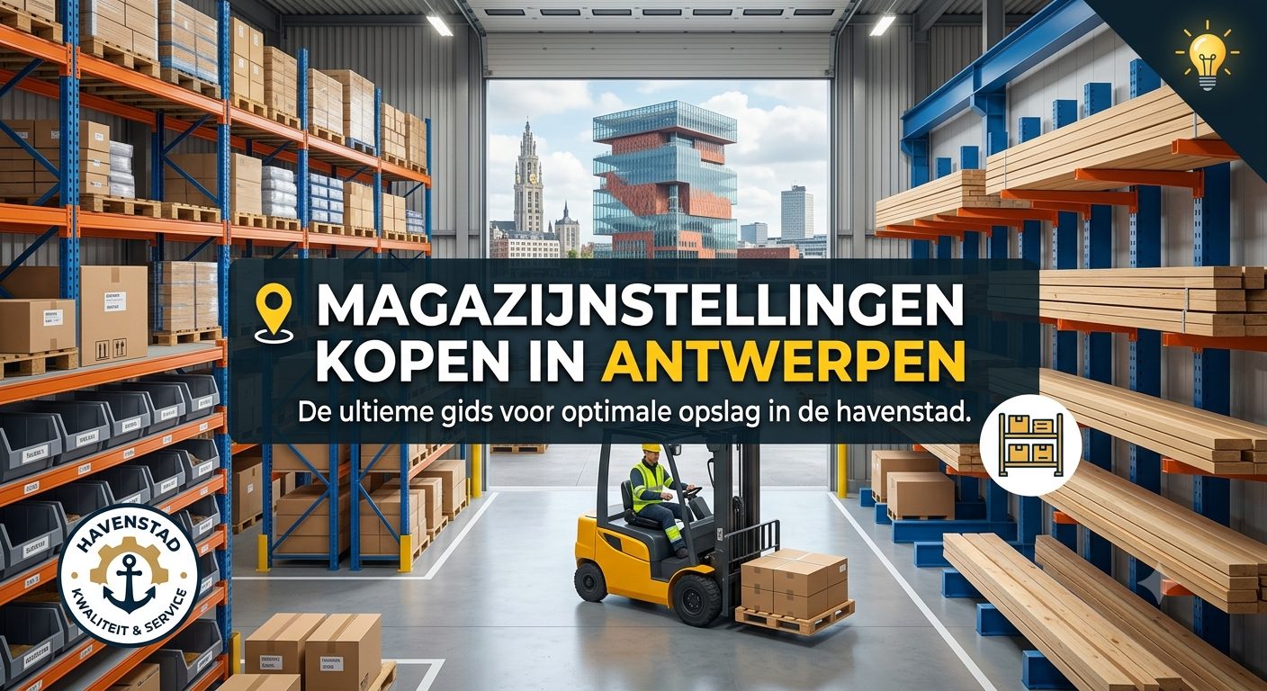 Magazijnstellingen kopen in Antwerpen