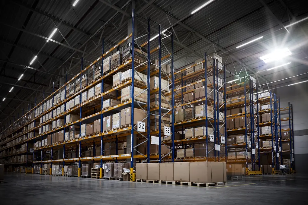 Jungheinrich palletstellingen distributiecentrum Antwerpen