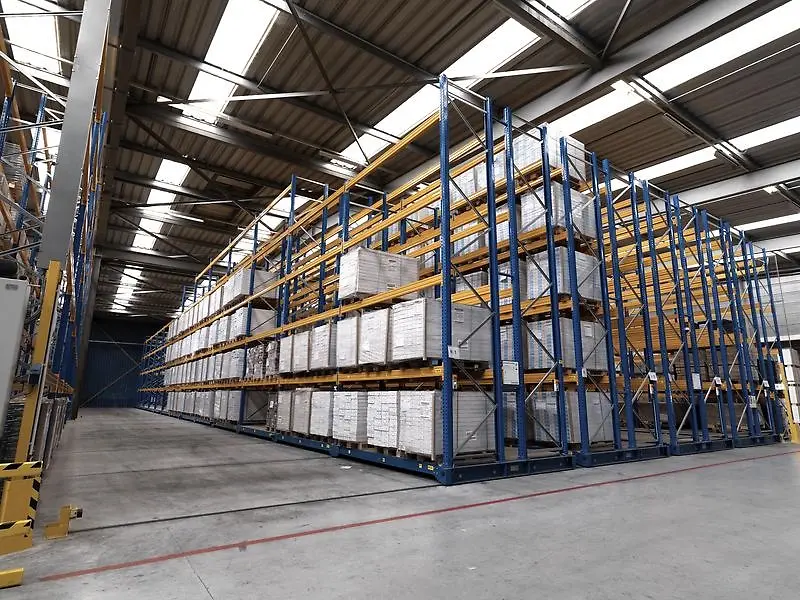 Jungheinrich tweedehands palletstellingen magazijn