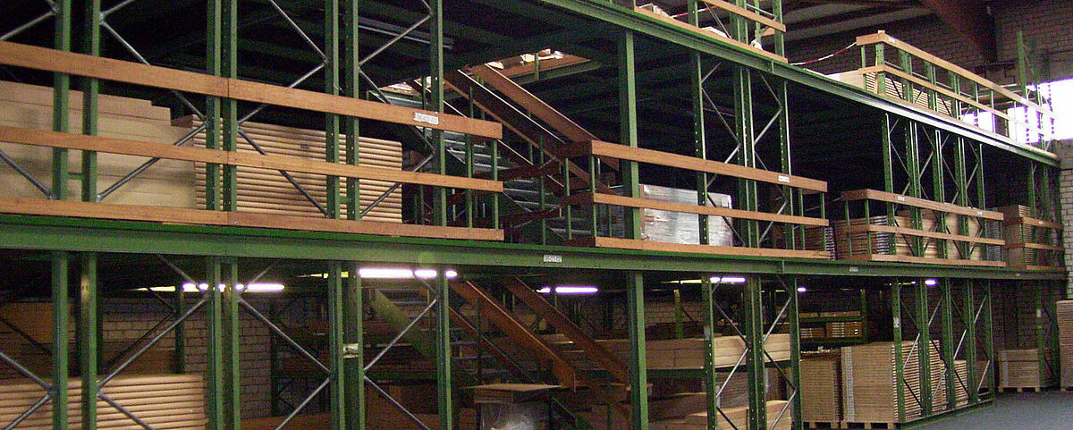 OHRA tussenverdieping mezzanine &mdash; palletstellingen