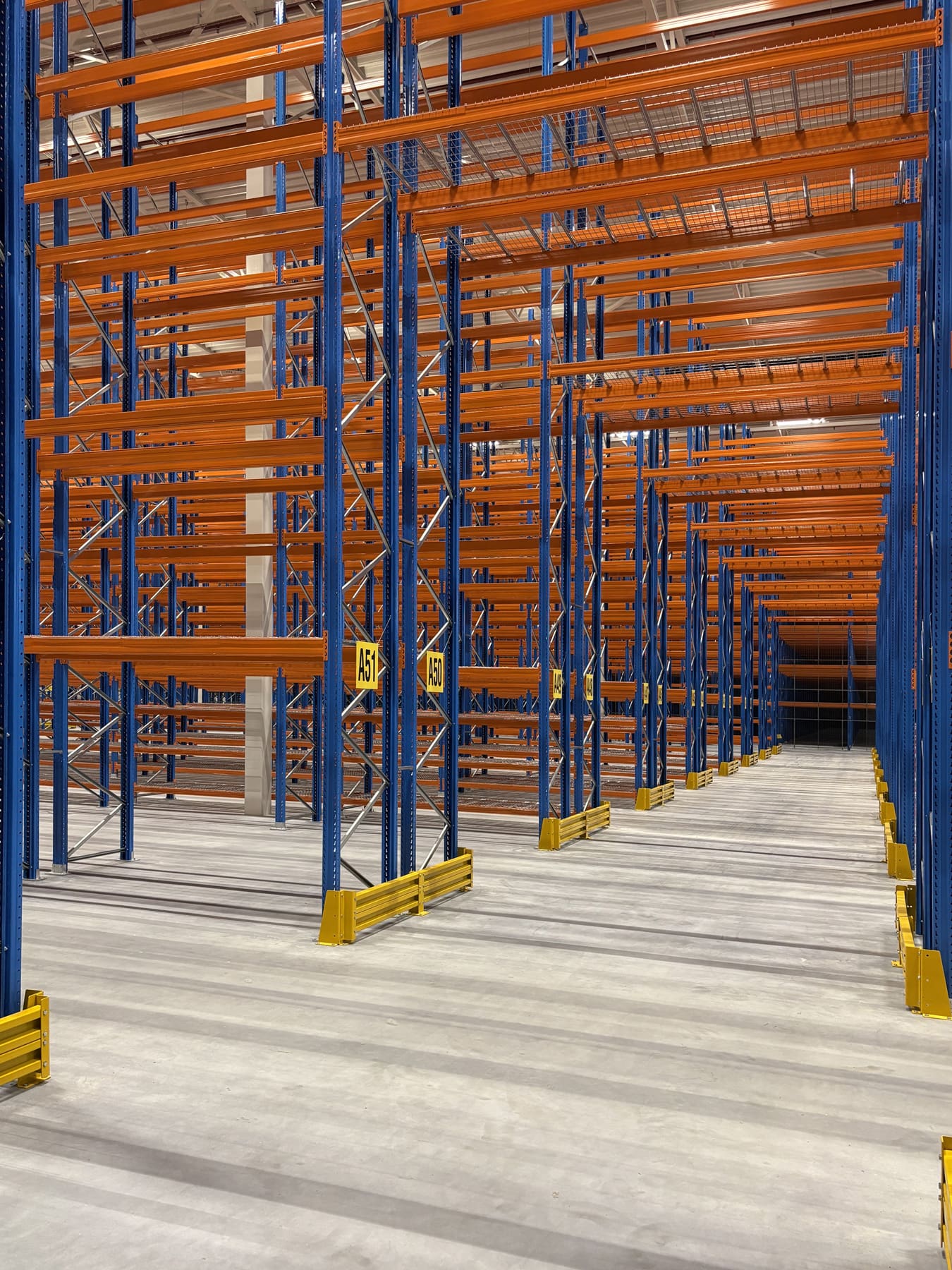 Stow palletstelling rijgang Antwerpen