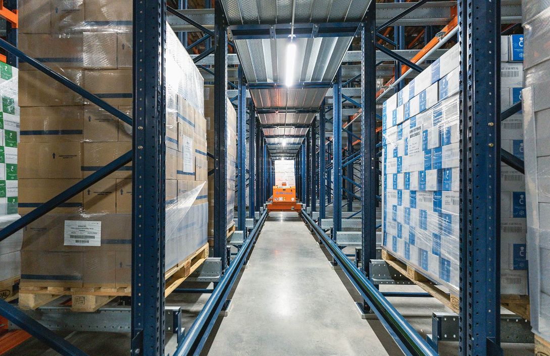 Pallet shuttle Belgique